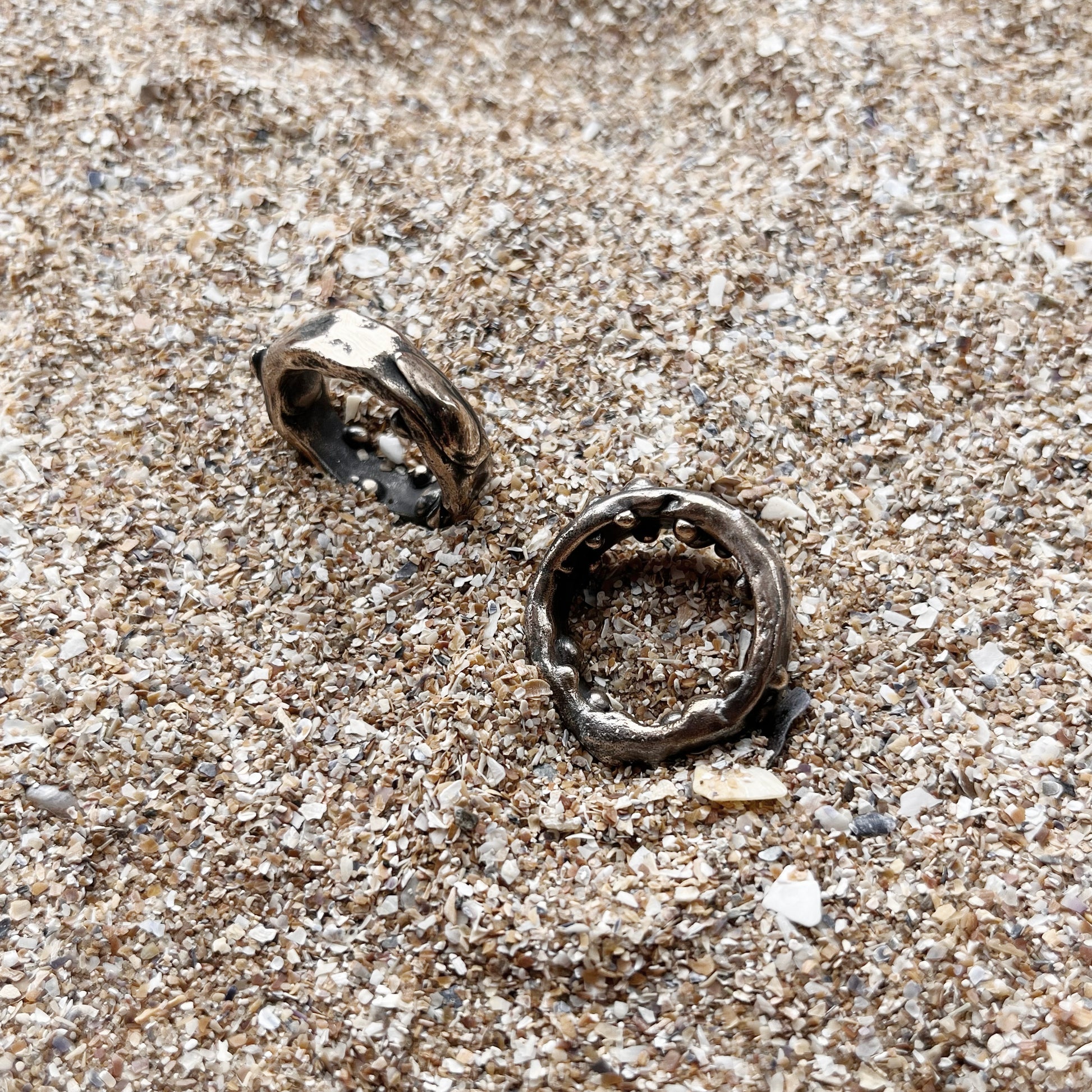 Sea urchin fidget rings - Smith & Sun