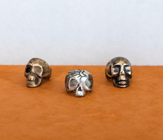 Large skull ring - Smith & Sun